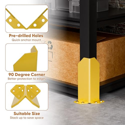 12" Pallet Rack Post Protectors (12 Inch)