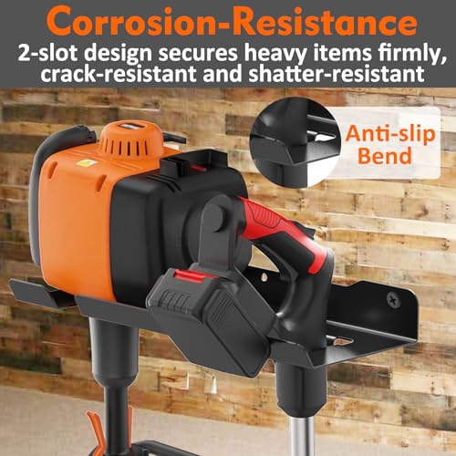 Heavy Duty Weed Eater Hanger (Black Weed Eater Hanger)
