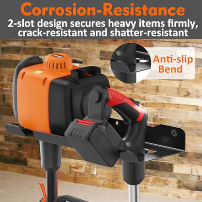 Heavy Duty Weed Eater Hanger (Black Weed Eater Hanger)