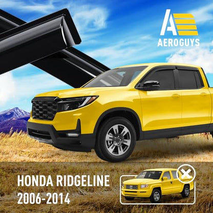 Extra Durable Window Deflectors Tape (For Honda Ridgeline 17-26)