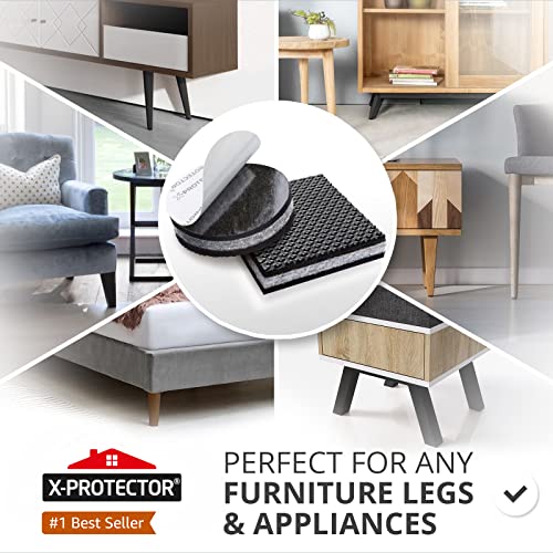 Non Slip Furniture Pads X (16 Round & Square 2")