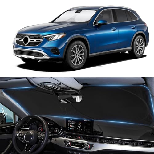 Windshield Sunshade for Mercedes Benz 2016 (for 2016-2022 GLC SUV)
