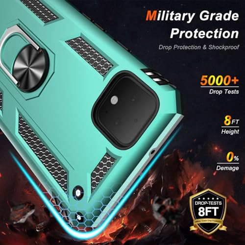 for Google Pixel 4 XL Case with Screen Protector (Teal / Google Pixel 4 XL)