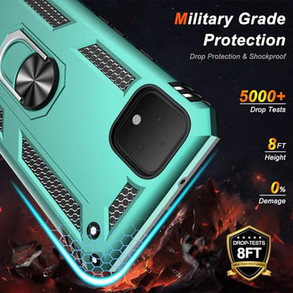 for Google Pixel 4 XL Case with Screen Protector (Teal / Google Pixel 4 XL)