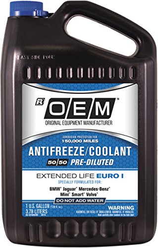 Recochem OEM European Vehicles Premium Antifreeze 50 (50/50 pre-mix / Blue)