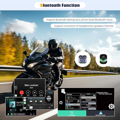 CarPlay Screen for Motorcycle