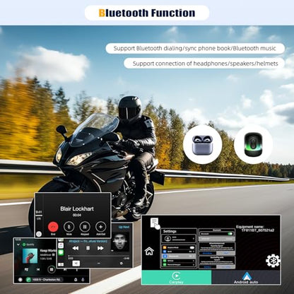 CarPlay Screen for Motorcycle