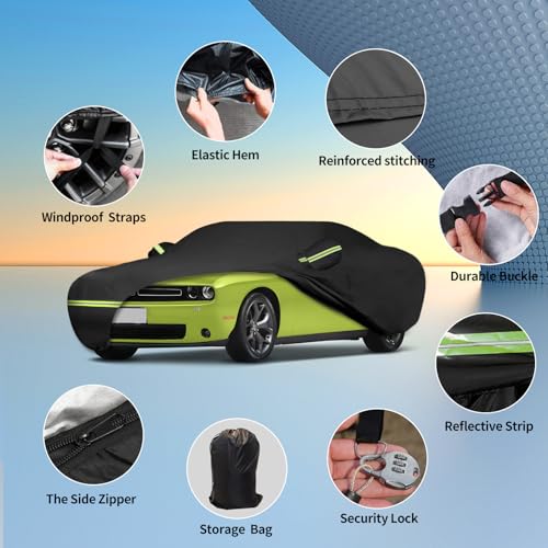 Waterproof Car Covers Fit for 2008 (Challenger)