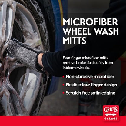 Microfiber Wheel Wash Mitts