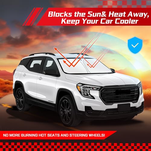 Windshield Sun Shade for GMC Terrain 2018 (for GMC Terrain 2018-2025)