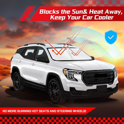 Windshield Sun Shade for GMC Terrain 2018 (for GMC Terrain 2018-2025)