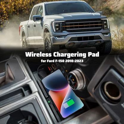 Car Wireless Charger Pad for Ford F150 2018