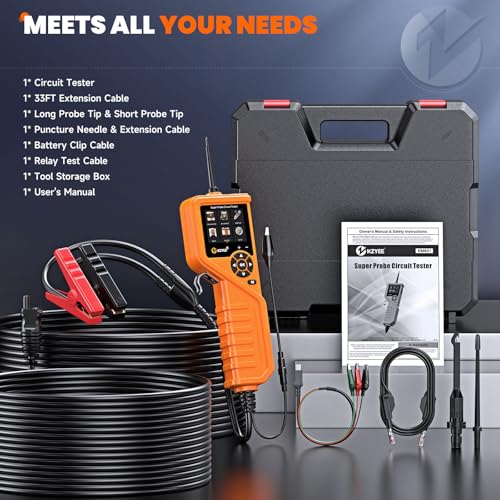 KM601 Power Circuit Probe Kit (Vivid Orange)