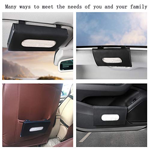 Car Tissue Holder (Black)