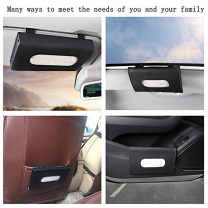 Car Tissue Holder (Black)