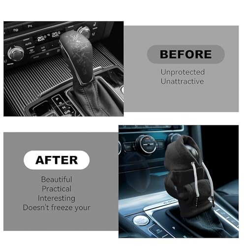 Gear Shift Hoodie Cover (2Pcs(Black+Red))