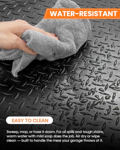 4 x 10 FT Premium Garage Floor Mat (120"L x 48"W x 0.1"Th)