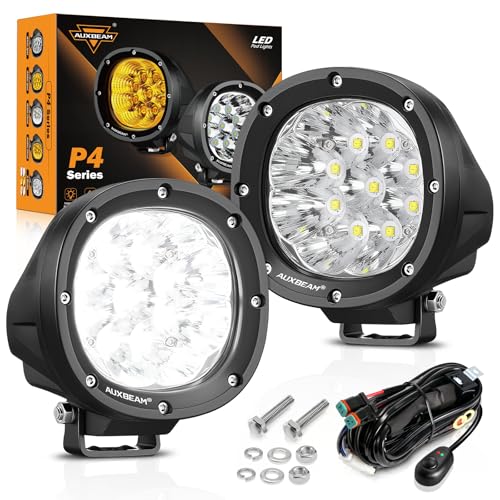 P4 Series 4 Inch White LED Driving Light (P4 Series-White Spot Beam)