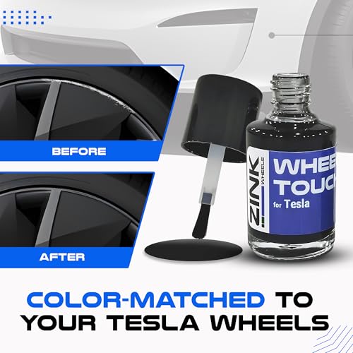 Premium Tesla Wheel Curb Rash Repair Kit for 21" Model S grey Velarium wheels (Tesla Model S / 21" Grey Velarium)
