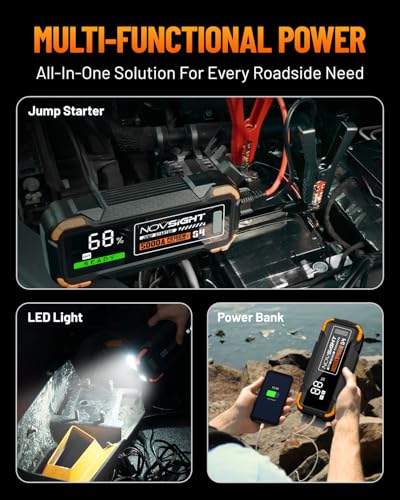 Car Battery Jump Starter (G4 Orange)