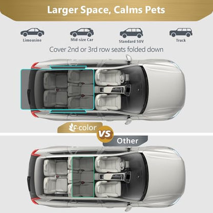 SUV Cargo Liner for Dogs (Grey / Large Extended (With Flaps) 93")