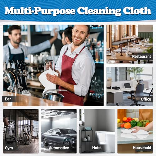 Microfiber Cleaning Cloth (24PK / White)