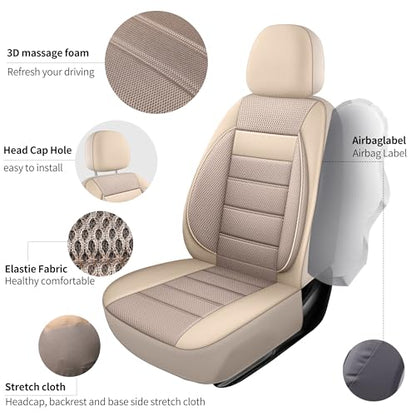 Car Seat Covers (N6 Beige / Full Set)