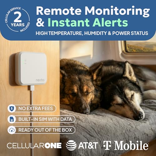 Cellular Temperature Monitor (2 Years Subscription Included)