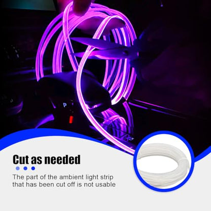 16FT EL Wire Interior Car LED Strip Lights