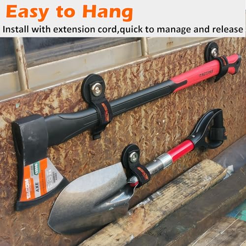 2packs Magnetic Hooks Heavy Duty (2.6in Magnet-Strape 2PCS)