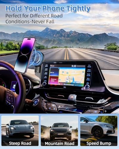 Car Phone Mount for Toyota C (CHR CH-R 2019-2022 (8 inch) / Magsafe)