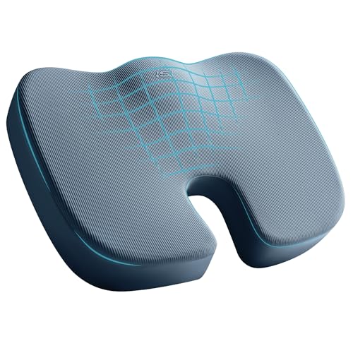 Memory Foam Seat Cushion (Blue)