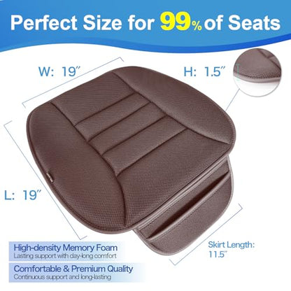 Car Seat Cushion for Driving (4d Brown)