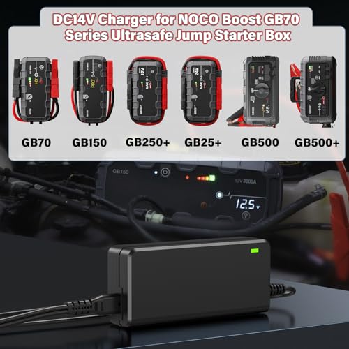 56W 14V Charger Fit for NOCO Boost GB70 GB150 Portable Car Jump Starter