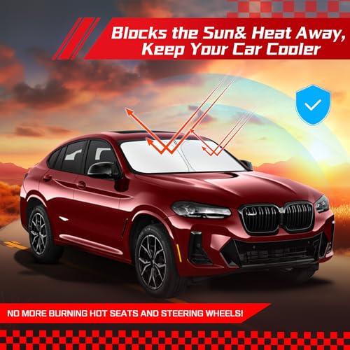 Windshield Sun Shade for BMW X4 2019 (for BMW X4 2019-2025)