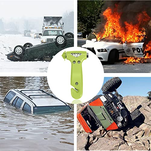 2 Pack Car Safety Hammer (Green)