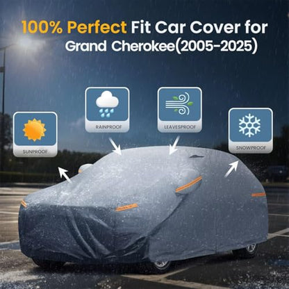 Waterproof Grand Cherokee (SUV Car Cover / Custom Fit Jeep Grand Cherokee)