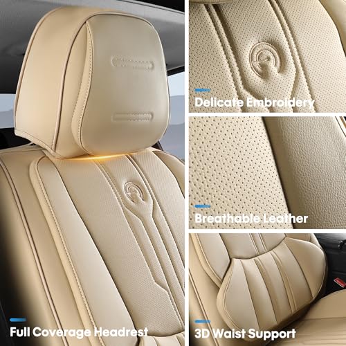 Car Seat Covers Full Set (FULL SET / BEIGE)