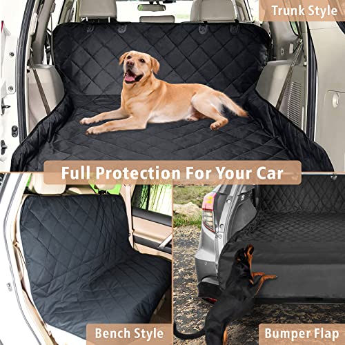 SUV Cargo Liner for Dogs (Black / Medium - 81" Long (Non-slip Back))