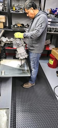 American Classic Black Diamond Plate Anti (Black / 4' x 12')