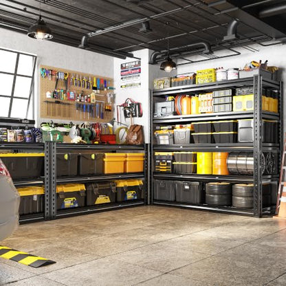 5 Tier Heavy Duty Metal Shelving for Garage Basement Warehouse (48" W x 18" D x 72" H)
