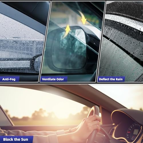 in Channel Window Visors Rain Guards Fit for Nissan Murano 2015 (For 2015-2024 Murano)