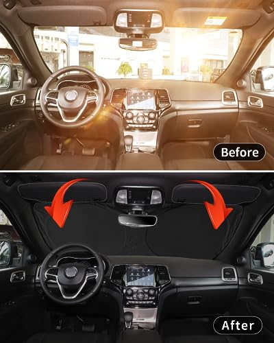 Windshield Sun Shade for Nissan Altima Sedan 2019 (for Nissan Altima Sedan 19-24)