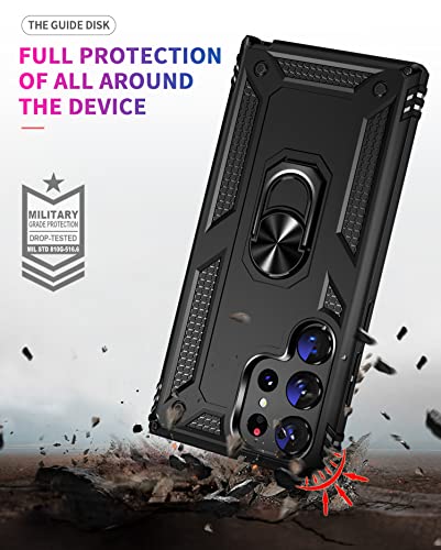 for Samsung Galaxy S23 Ultra 5G Case (for S23 Ultra 5G / Black)