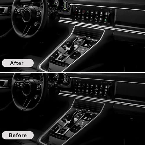 EL Wire Interior Car LED Strip Lights (White)