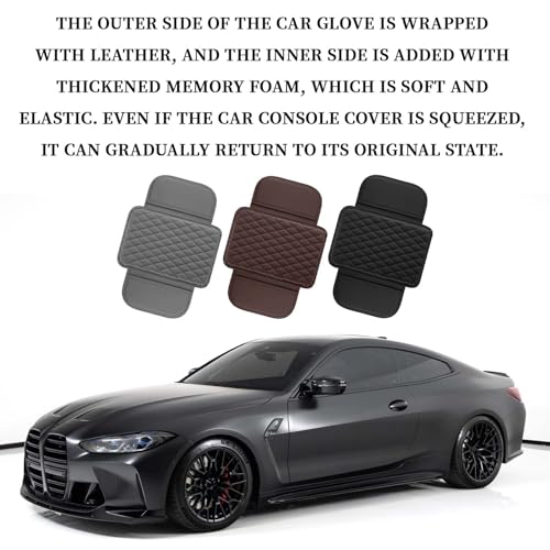 Car Center Console Cover (Red)