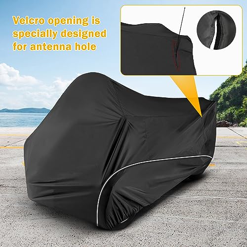 for Spyder F3 Full Cover Compatible with Can (Black / for Spyder F3T)