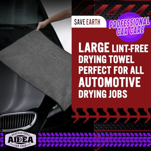 Microfiber Towels for Cars (Grey / 24inx31in)