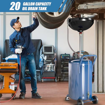 20 Gallon Waste Oil Drain Tank