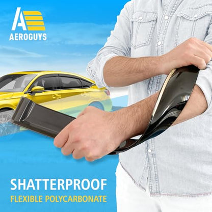Extra Durable Window Deflectors Tape (For Honda Civic 22-26 Sedan 6pcs.)